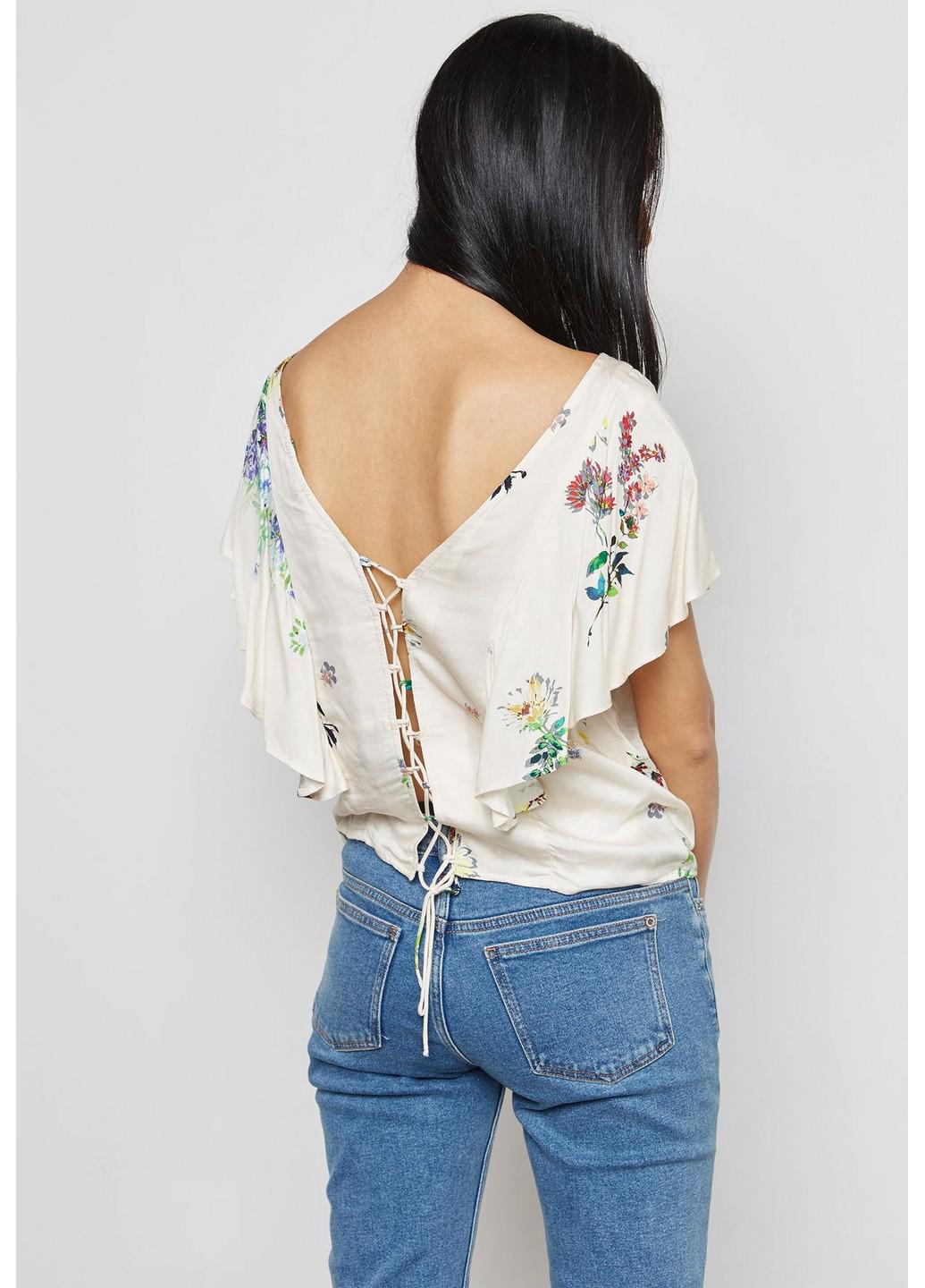 Блузка Mango XS Молочный (2000001057278) - фото 3 Блузка Mango XS Молочный (2000001057278) - фото 3