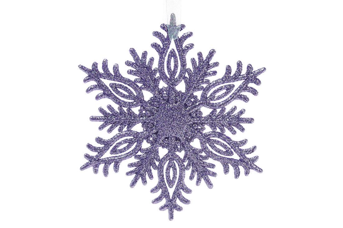 Новогодняя подвеска BonaDi Снежинка 15 см (788-912)