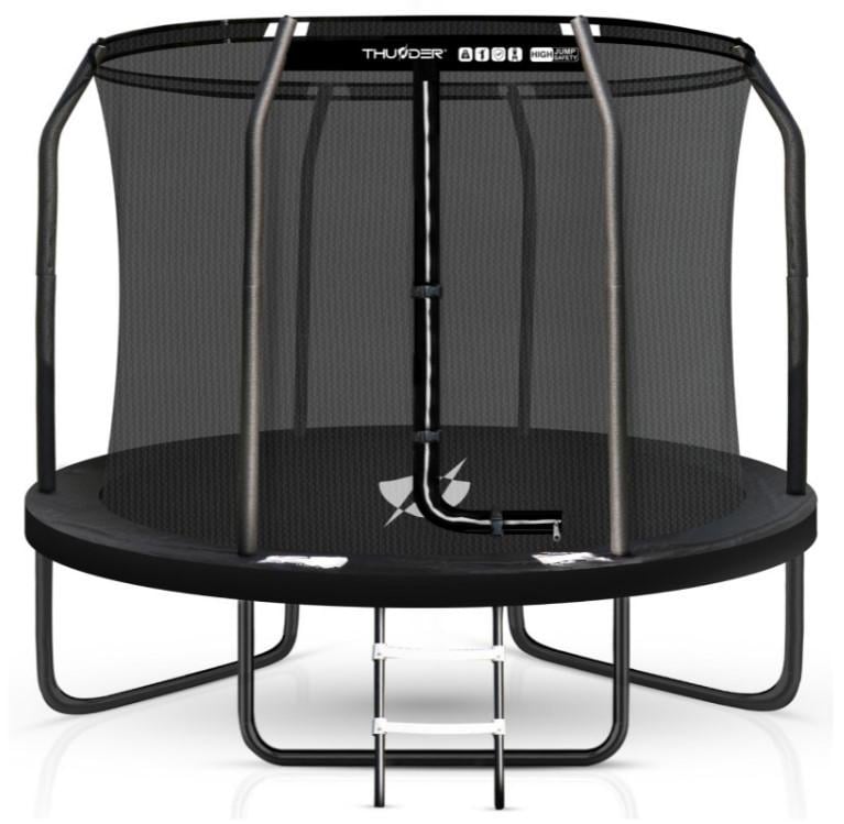 Батут с внутренней сеткой Thunder Inside Elite 14FT 427 см Black (63684)