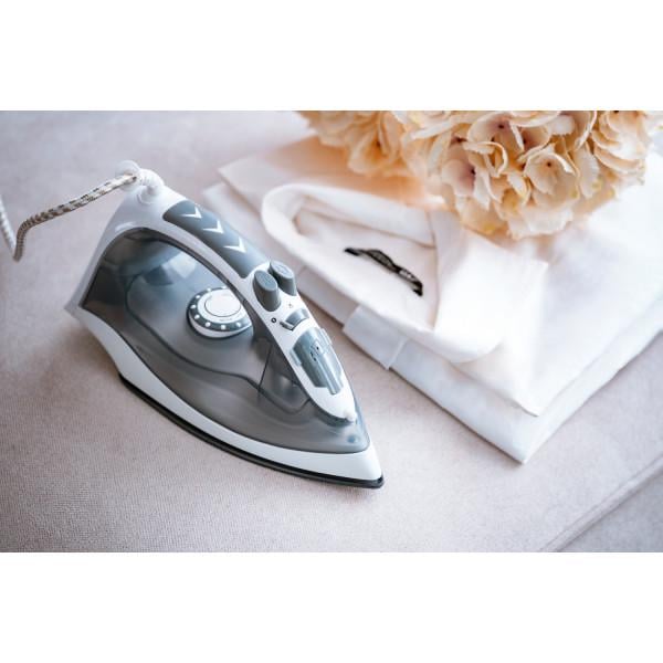 Утюг Mesko MS 5037 2800W керамика сухое глажение 170 мл Grey (MS5037) - фото 8 Утюг Mesko MS 5037 2800W керамика сухое глажение 170 мл Grey (MS5037) - фото 8