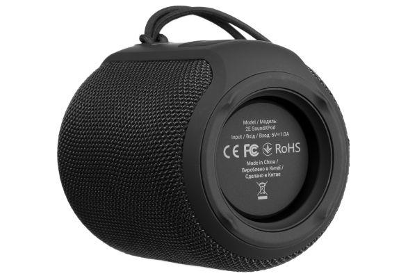 Портативна акустична система 2E SoundXPod 2E-BSSXPWBK Black (1462339) - фото 14