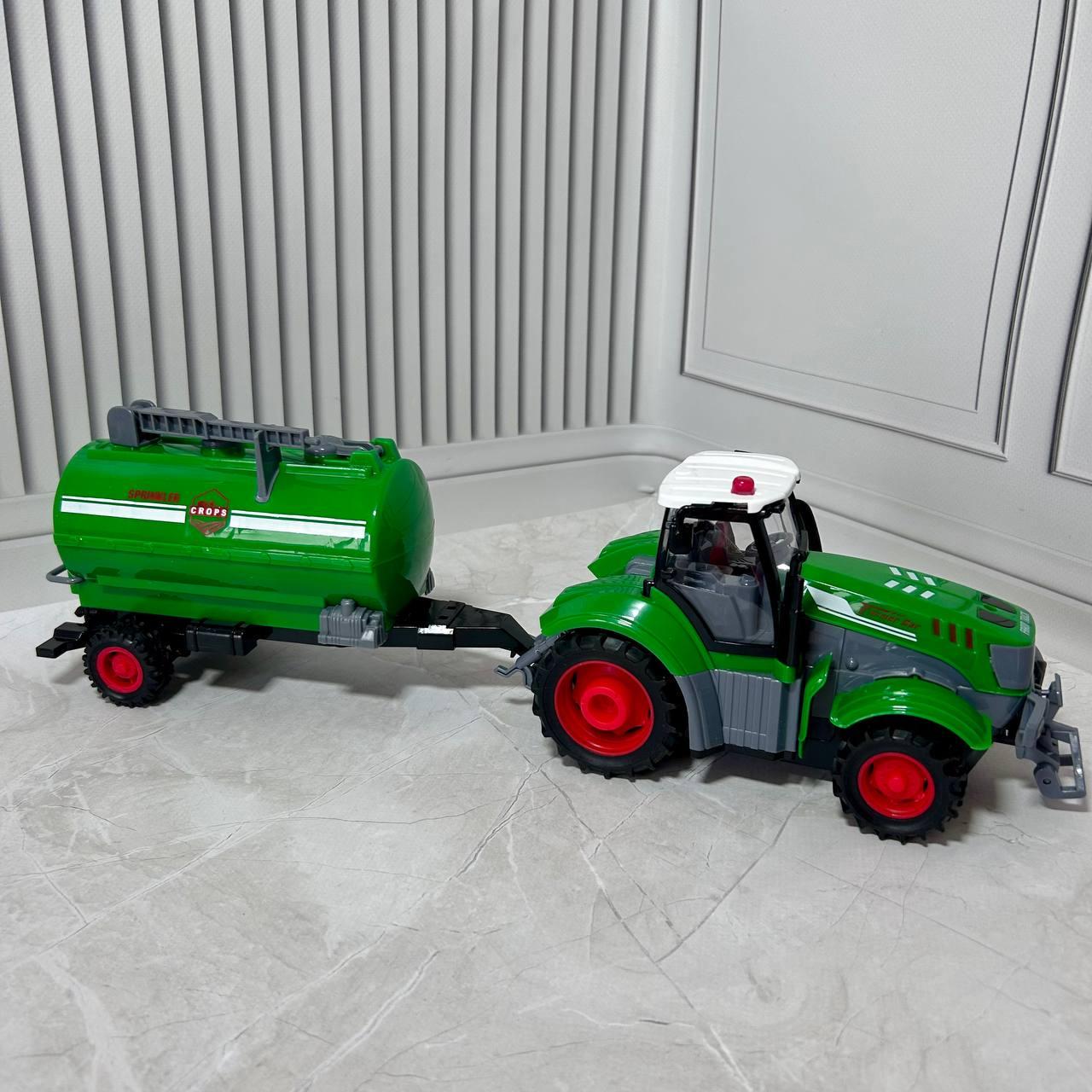 Іграшка дитяча Трактор із причепом QH 205-3 акумуляторний на пульті радіокерування (2632801171) - фото 2 Іграшка дитяча Трактор із причепом QH 205-3 акумуляторний на пульті радіокерування (2632801171) - фото 2