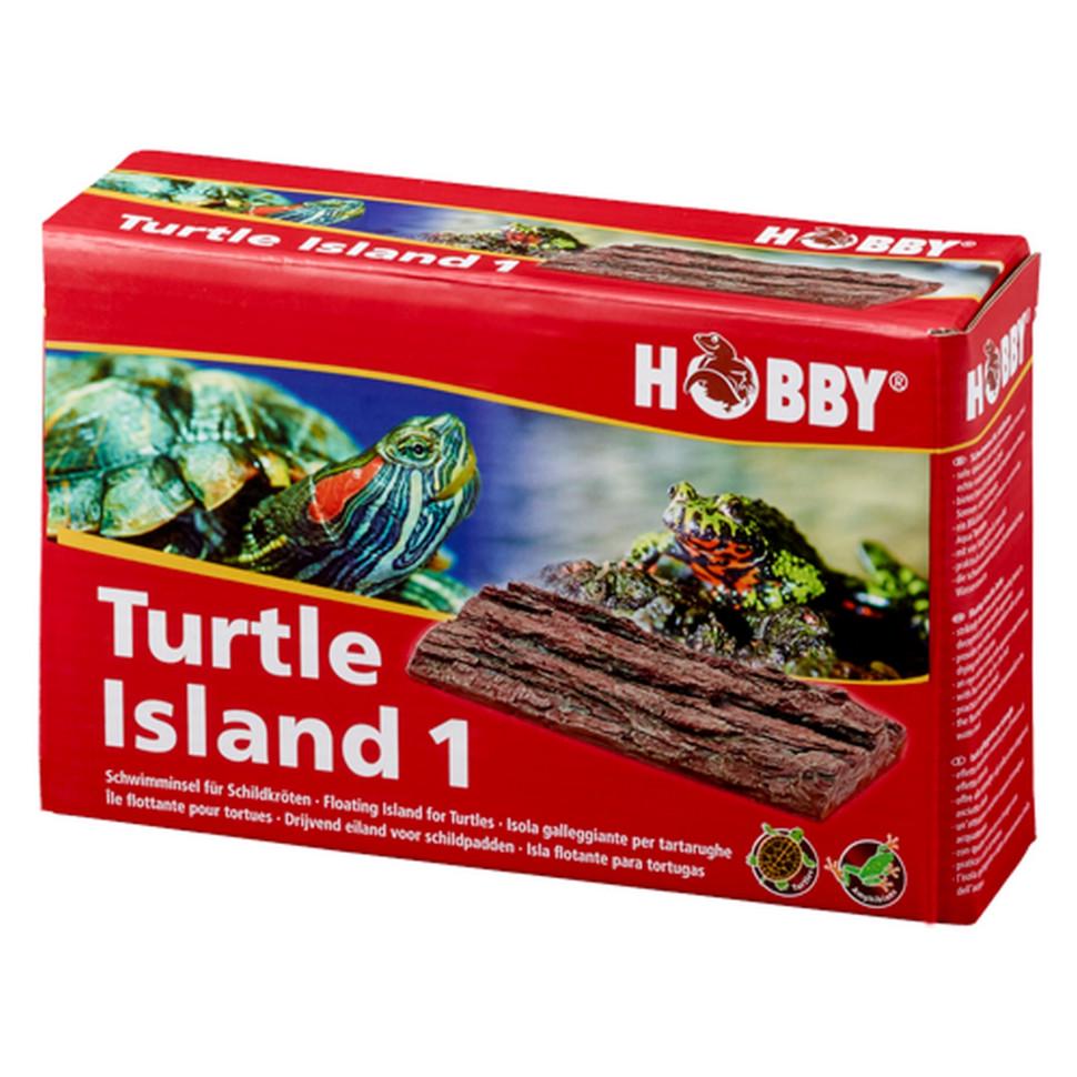 Декорація для тераріуму Hobby Turtle Island 1 17,5x11 см (HB35025)