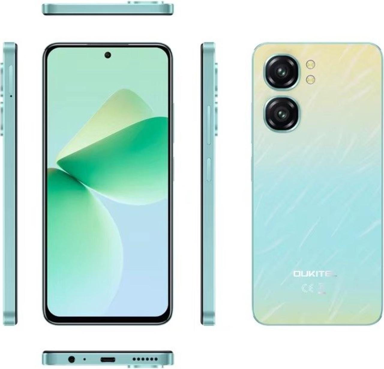 Смартфон Oukitel C58 Pro 6/256 Гб Global Version Green (2463067273) - фото 3