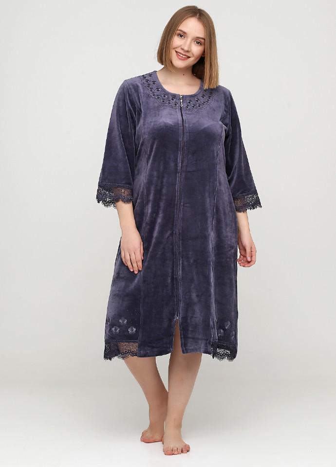 Домашний халат Romeo Life XL Графитовый (3532-47) Домашний халат Romeo Life XL Графитовый (3532-47)