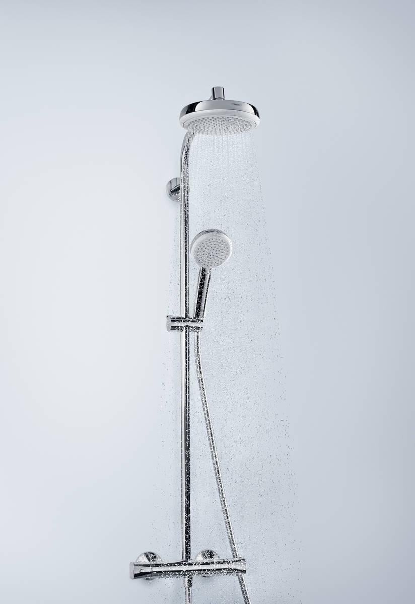 Душова система з термостатом Hansgrohe Crometta 27265400 Хром (133019) - фото 5