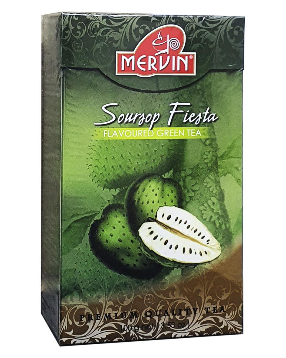 Чай зеленый Mervin Саусеп Фиеста 100 г (56216)