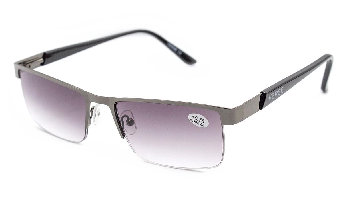 Окуляри для зору чоловічі Verse 321186S-C2 тоновані в металевій оправі -5.00 (102891334)