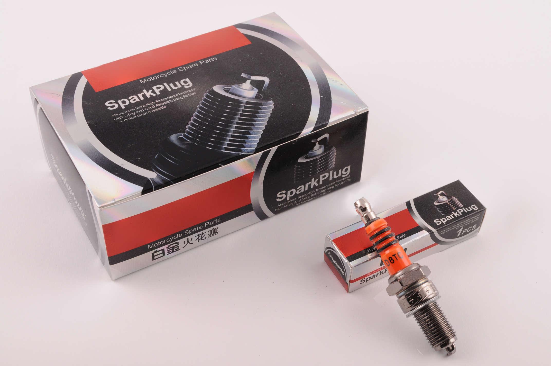 Свеча D8TC M12x1,25 19,0 мм 4T 125-600cc PLATINUM (S-934)