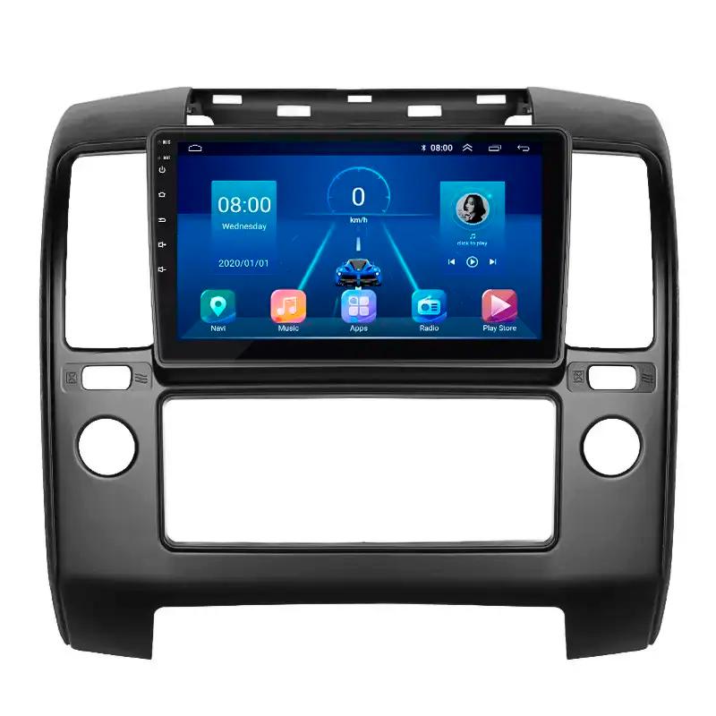 Автомагнитола штатная Lesko Top для Nissan Navara Frontier III D40 рестайлинг 2010-2015 г. 4G/Wi-Fi/GPS 6/128 GB 10" (11498-64391)