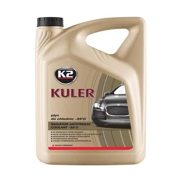 Антифриз K2 Kuler -35°C G12/G12+ T205C 5 л Красный (3199358321)