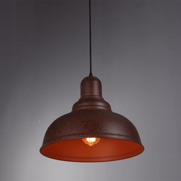 Люстра-подвес Flora из металла Коричневый (ZD032)