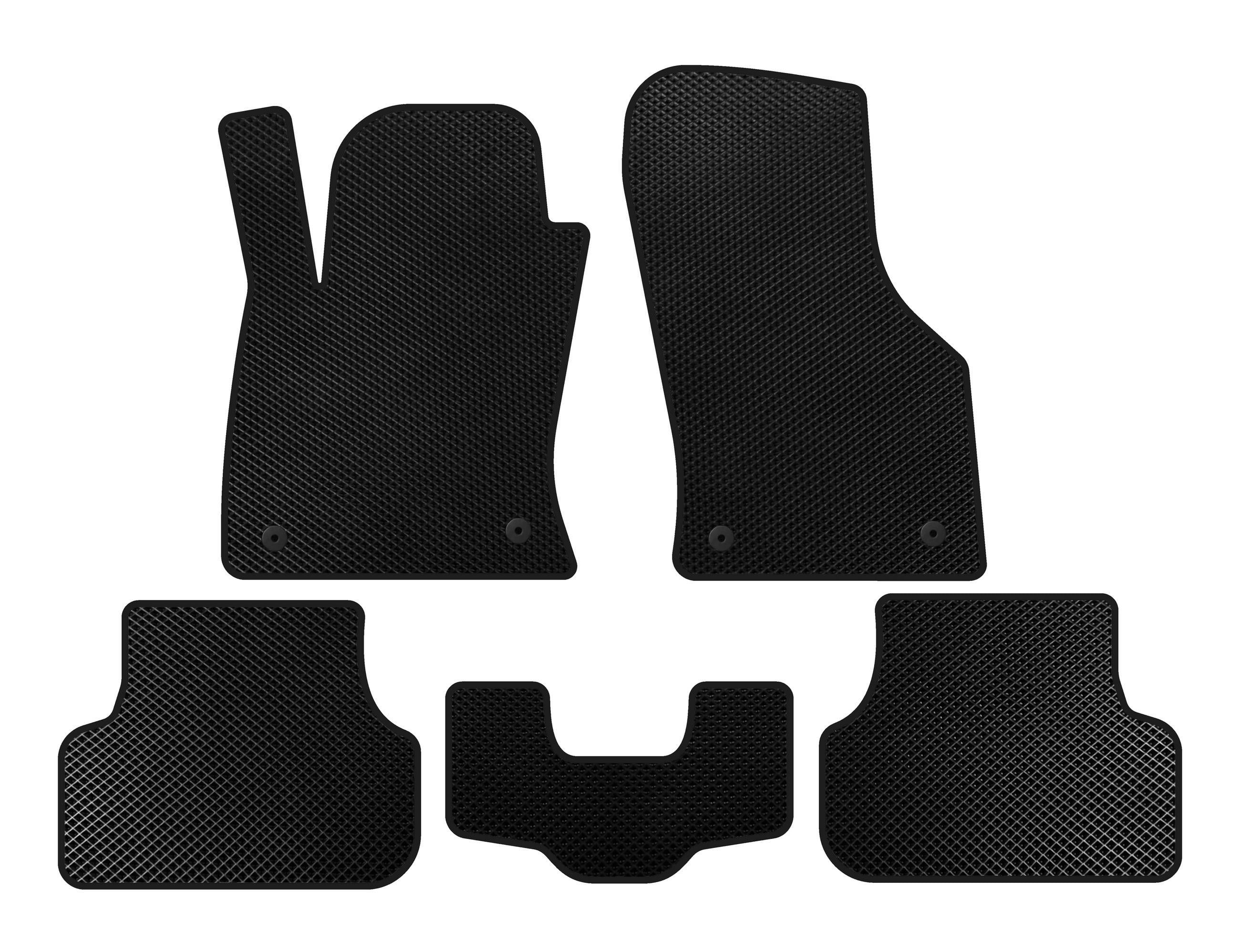 Коврики EVA Digital Designs для Seat Leon 2013-2020 гг. этилвинилацетат Черный