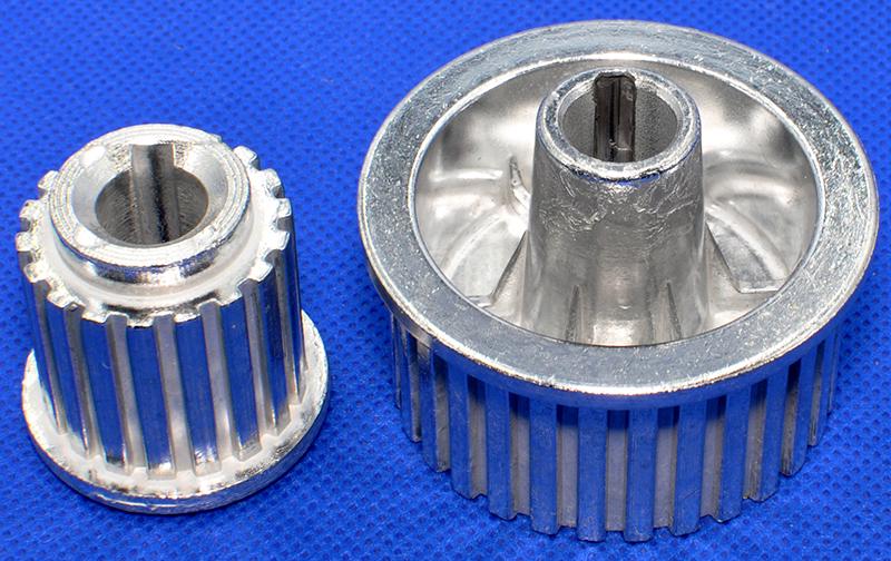 Шкивы рубанка Rebir d1 11х28 h1 31 d2 11х48 h2 37 (руб008)