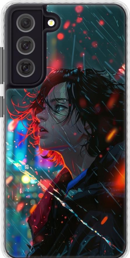 Чехол на Samsung Galaxy S21 FE Ночные огни (6096pc-2302-42517)