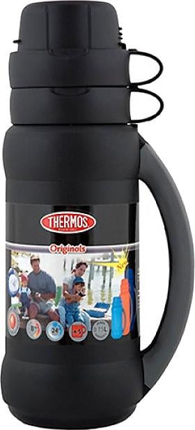 Термос Thermos 1 л Черный (34-100 black) - фото 1