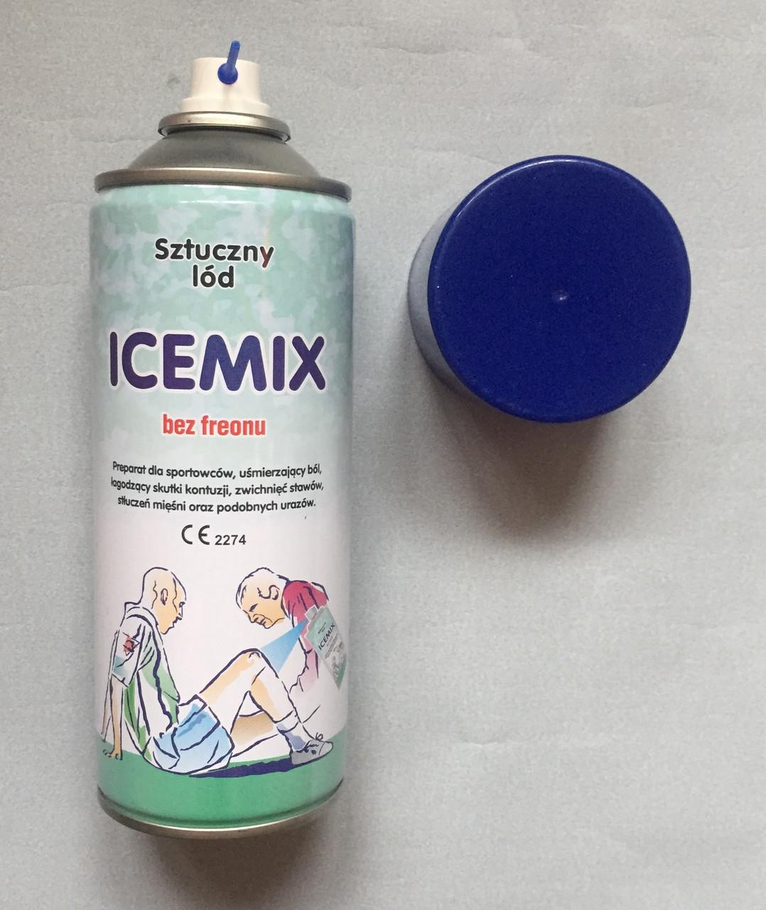 Спрей охлаждающий от травм ICE MIX 400 мл - фото 4