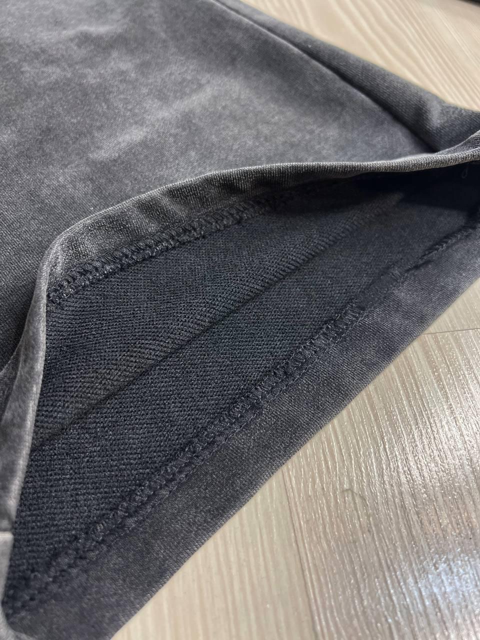 Брюки женские Yimeite 512 палаццо широкие трикотажные вареные тай-дай талия на резинке р. 29 Черный (3890) - фото 6 Брюки женские Yimeite 512 палаццо широкие трикотажные вареные тай-дай талия на резинке р. 29 Черный (3890) - фото 6