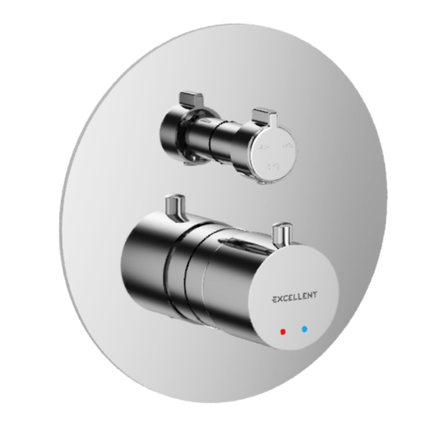 Смеситель для душа Excellent PI термостатический Хром (AREX.1248CR)