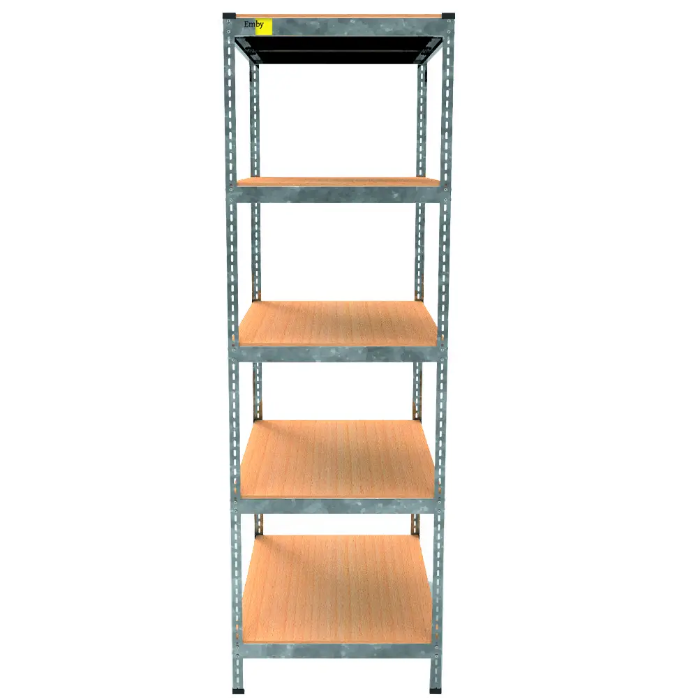 Стелаж металевий Emby Light Series оцинкований 5 полиць ДСП до 100 кг 2400х600x600 мм (65d33a226fb0382fce23efce) Стелаж металевий Emby Light Series оцинкований 5 полиць ДСП до 100 кг 2400х600x600 мм (65d33a226fb0382fce23efce)