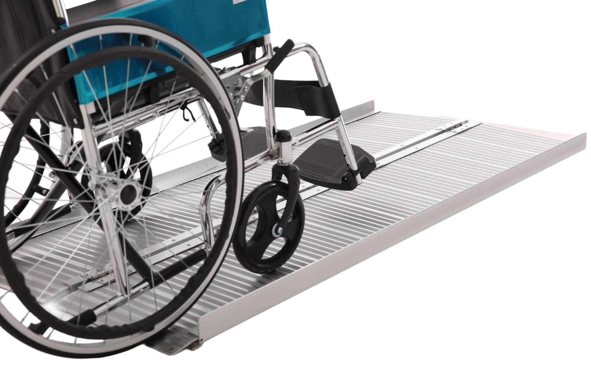 Рампа складана алюмінієва для інвалідних візків 150 см (MED1-SC-WTB01) - фото 3 Рампа складана алюмінієва для інвалідних візків 150 см (MED1-SC-WTB01) - фото 3