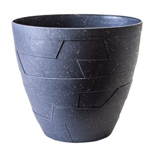 Вазон Алеана Керамо зі вставкою 19,5х17,5 см Граніт/Бетон (2589589084) - фото 3 Вазон Алеана Керамо зі вставкою 19,5х17,5 см Граніт/Бетон (2589589084) - фото 3