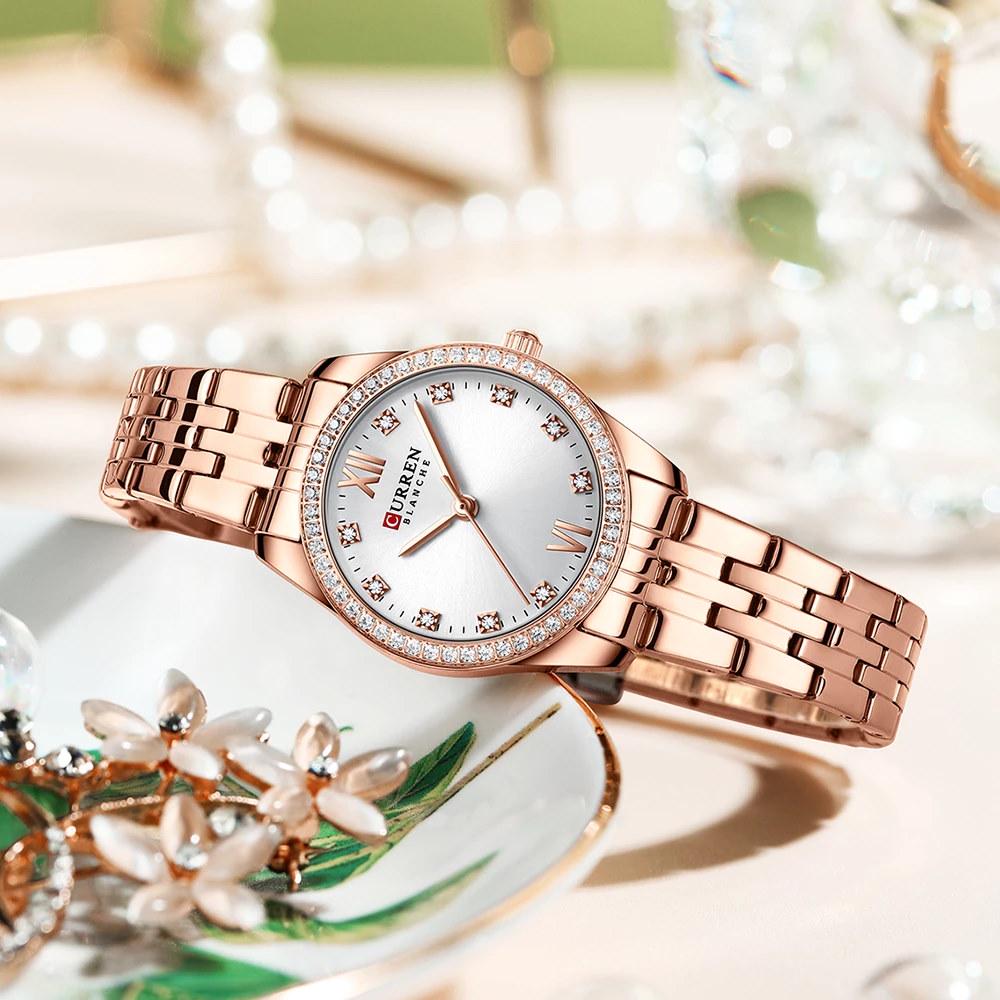 Часы наручные женские Curren Mimosa Gold (2501) - фото 4