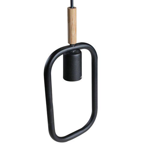 Подвесной светильник ETRON 1-EDR-7600 Kinetic E27 1x40Вт Черный (28940) - фото 2 Подвесной светильник ETRON 1-EDR-7600 Kinetic E27 1x40Вт Черный (28940) - фото 2