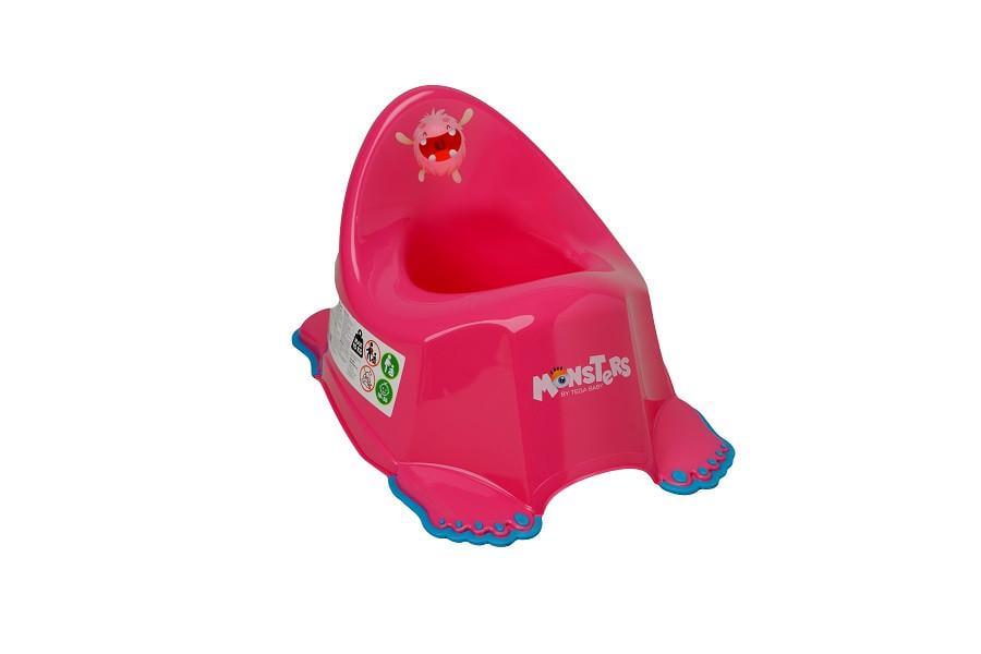 Горщик Tega Baby MN-001-127 Монстрики з протиковзкою гумою Рожевий (5902963004697) Горщик Tega Baby MN-001-127 Монстрики з протиковзкою гумою Рожевий (5902963004697)