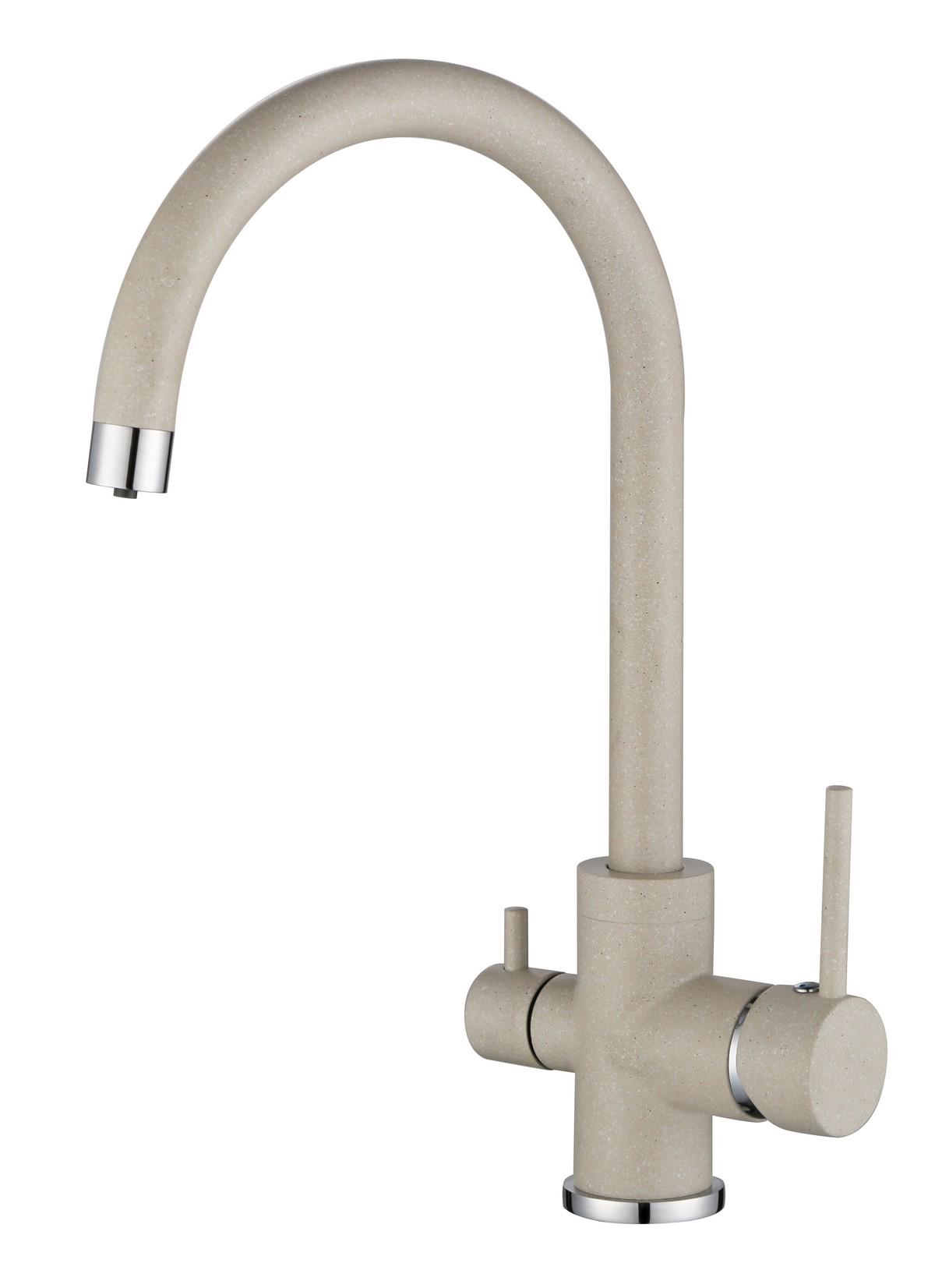 Смеситель кухонный Aquasanita Sabiaduo 2963 111 Бежевый (21338)