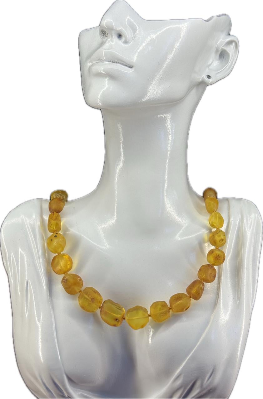 Ожерелье янтарное 46 см (н-622)