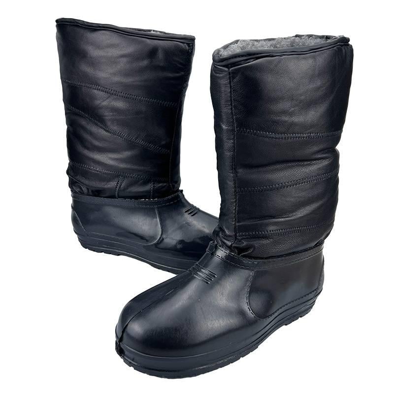 Валянки чоловічі з галошем шкіряні Sanline р. 46 Чорний (1117-46)