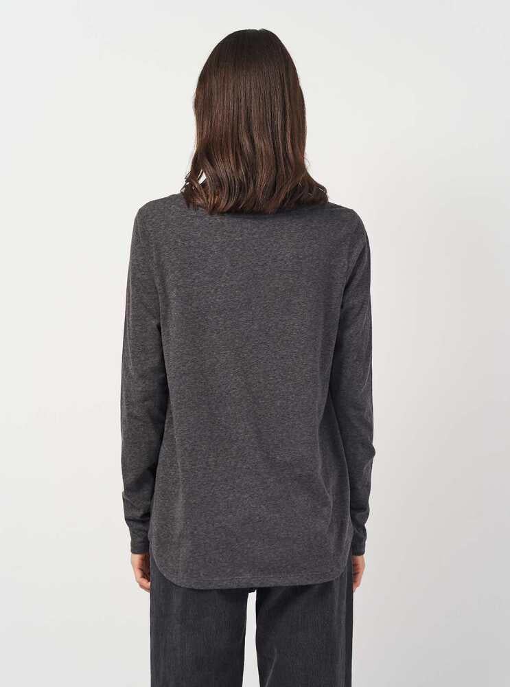 Футболка Q.Silver 41.711.31.2918x18 довгий рукав жіноча XS Чорно-сірий (166289-1) - фото 2 Футболка Q.Silver 41.711.31.2918x18 довгий рукав жіноча XS Чорно-сірий (166289-1) - фото 2