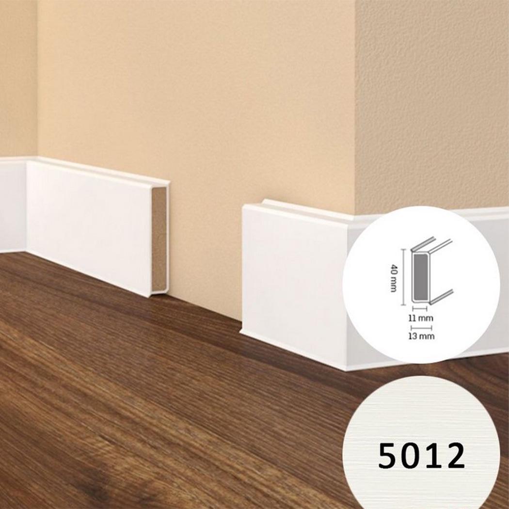 Плинтус Doellken Cubu flex life 5012 40 мм 2,5 м Молочно-белый - фото 6 Плинтус Doellken Cubu flex life 5012 40 мм 2,5 м Молочно-белый - фото 6