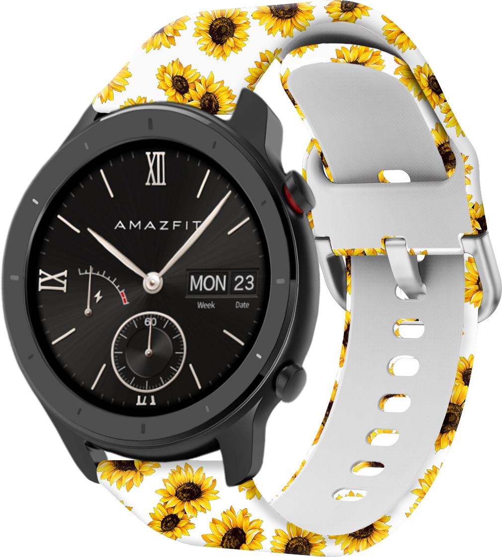 Ремешок Colorful для Amazfit GTR 42 мм Sunflower White (28517)