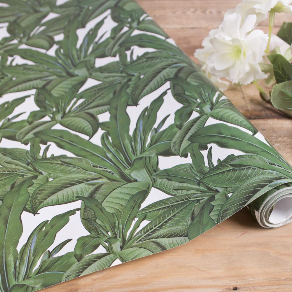 Подарочная бумага Листья 70 см 10 м (468-166)