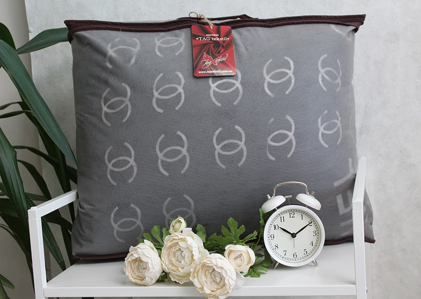 Комплект постільної білизни TAG Tekstil велсофт ALM1909 євро (18784) - фото 5 Комплект постільної білизни TAG Tekstil велсофт ALM1909 євро (18784) - фото 5