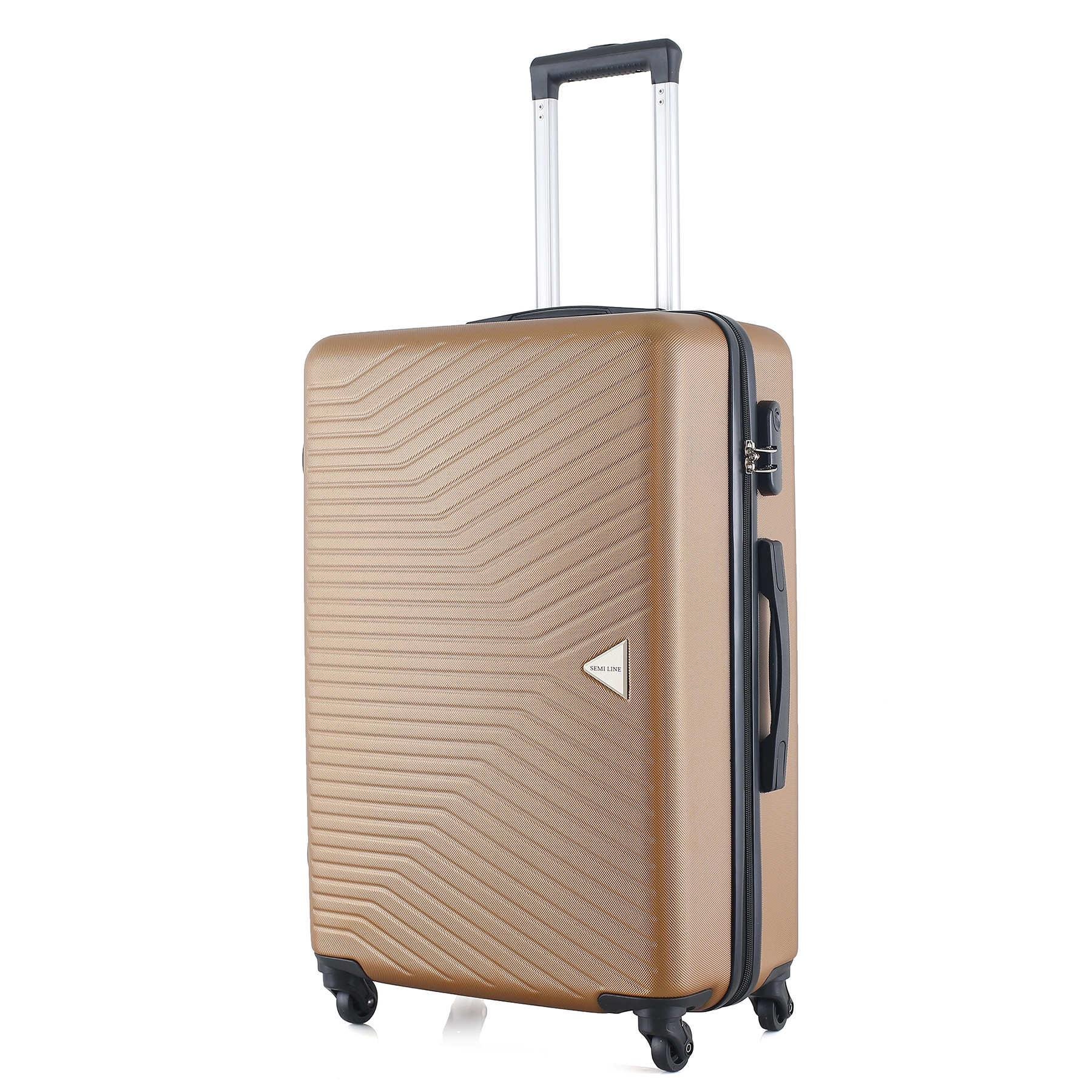 Чемодан SEMI LINE 24" M Brown (T5693-2) - фото 1 Чемодан SEMI LINE 24" M Brown (T5693-2) - фото 1