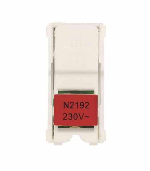 LED-подсветка ABB Zenit для выключателя проходного Красный (2CLA219200N1001)