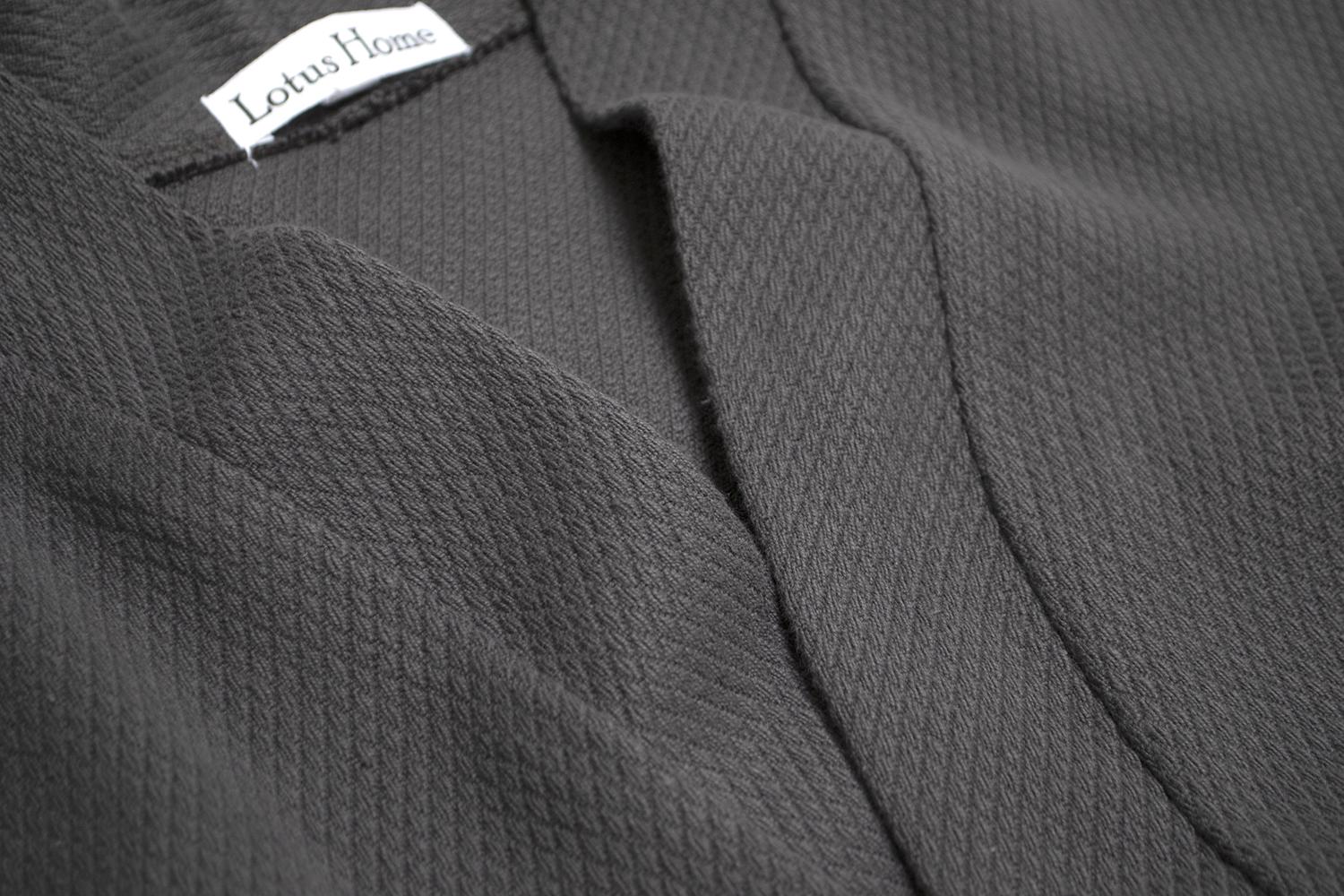Халат-кимоно Lotus Home Samma L/XL Антрацит (26029356) - фото 6