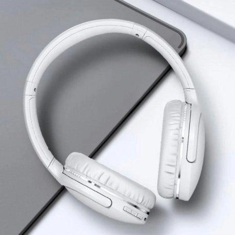 Навушники TWS Baseus Encok Wireless headphone D02 Pro White (NGTD010302) - фото 5