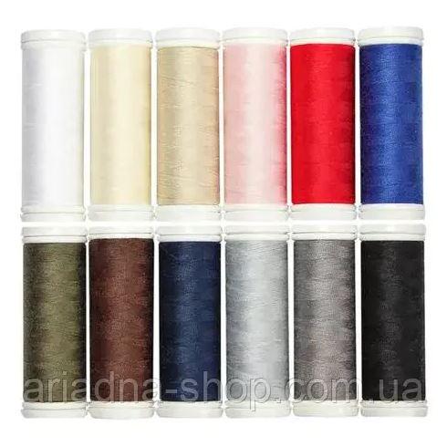 Набор нитей Ariadna Standard Base Talia 120 200 м 12 цветов (26286488) - фото 2 Набор нитей Ariadna Standard Base Talia 120 200 м 12 цветов (26286488) - фото 2