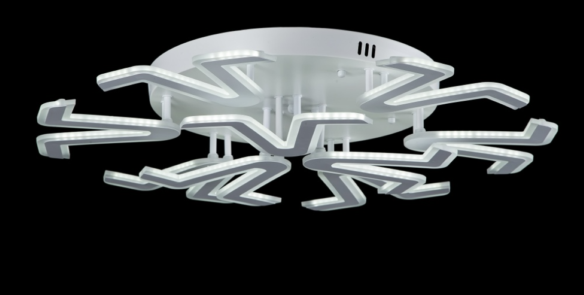 Світлодіодна люстра LK55/9 LED WT Білий (AN000151)