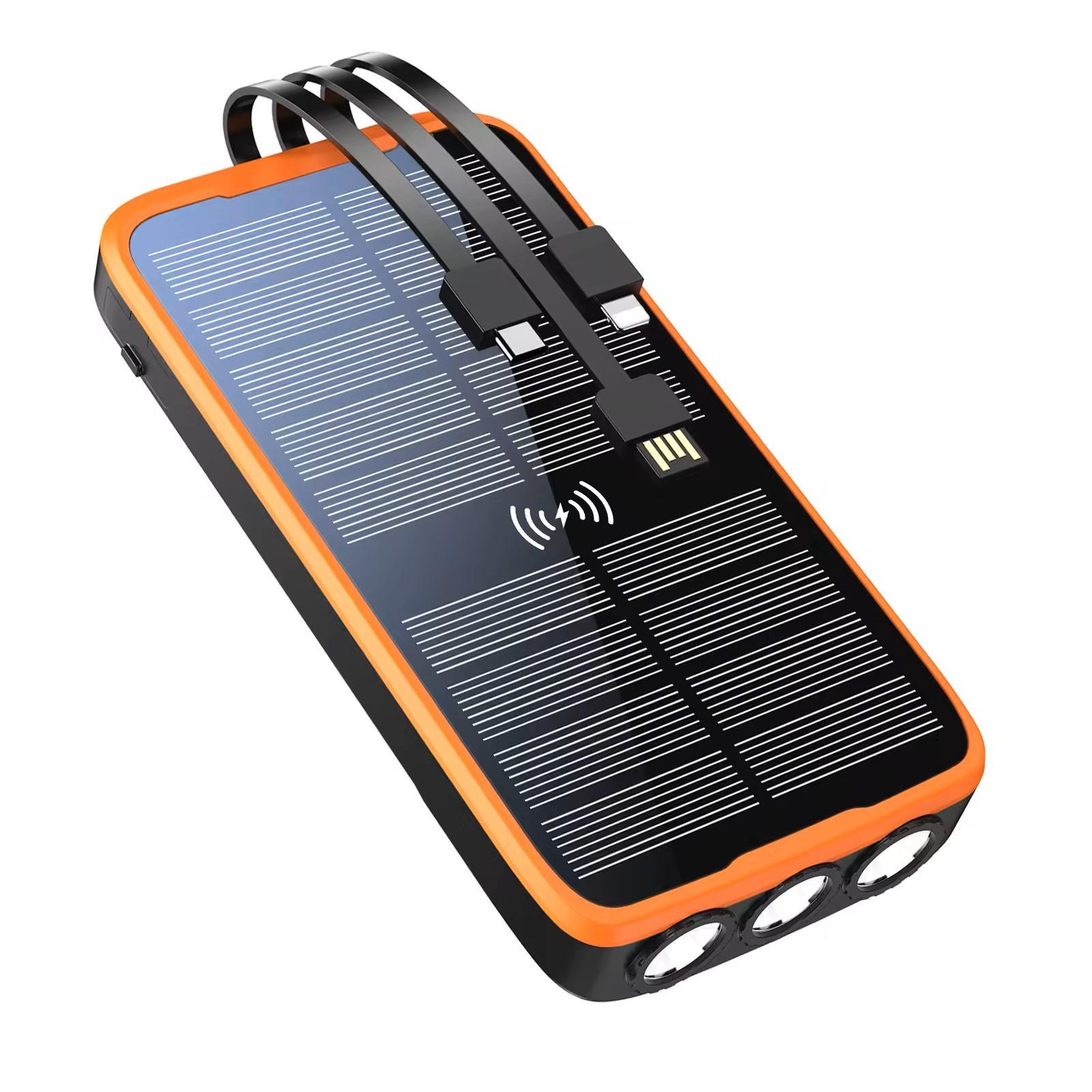 Повербанк с зарядкой от солнца с 30000 фонариком mAh (14107) Повербанк с зарядкой от солнца с 30000 фонариком mAh (14107)
