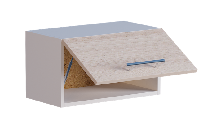 Шкаф верхний Эверест Эко модуль под вытяжку 500 50х30х28 см Ясень Шимо Светлый (00550) - фото 1 Шкаф верхний Эверест Эко модуль под вытяжку 500 50х30х28 см Ясень Шимо Светлый (00550) - фото 1