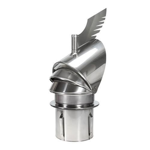 Дымоходный флюгер Darco DRAGON Ø 150 мм Нержавеющая сталь (30600455)