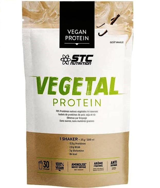 Протеин STC NUTRITION VEGETAL PROTEIN 750 g /30 servings/ Vanilla - фото 1