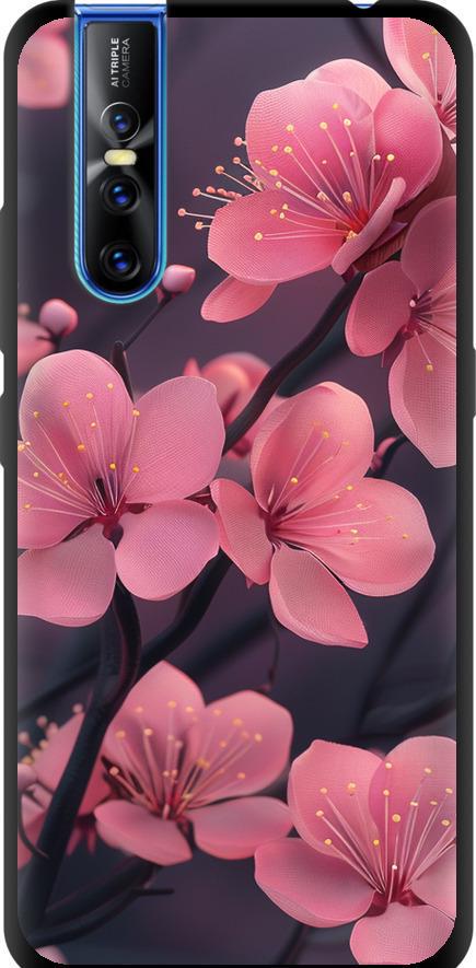 Чехол на Vivo V15 pro Пурпурная сакура (6075b-1763-42517)