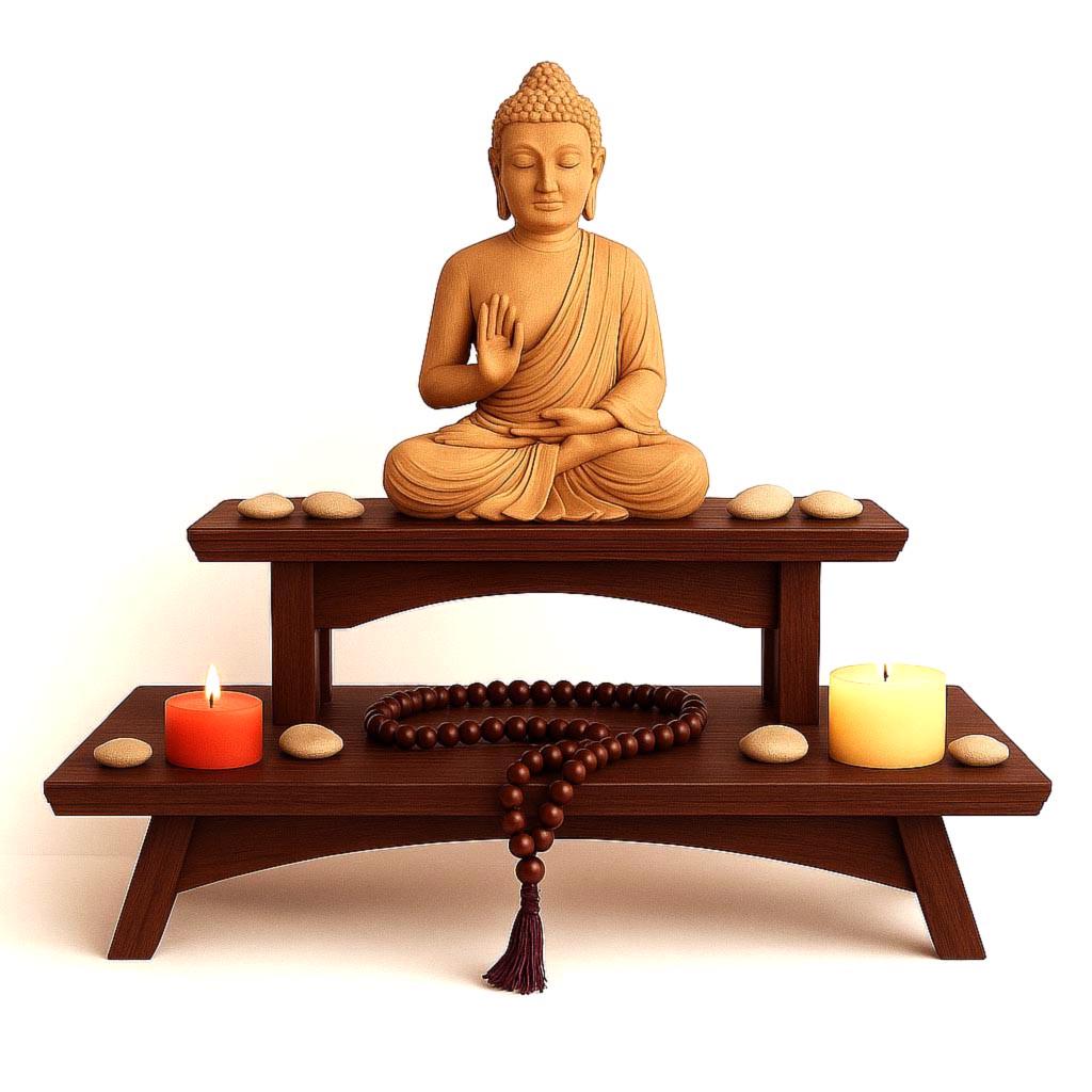 Алтарь для медитации из дерева Вирамина Савоярди (ЛАТ-016115)