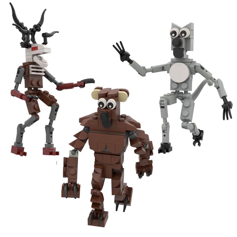 Конструктор детский Roblox Животные из 99 ночей в лесу 230 дет. (арт EPC15406M)